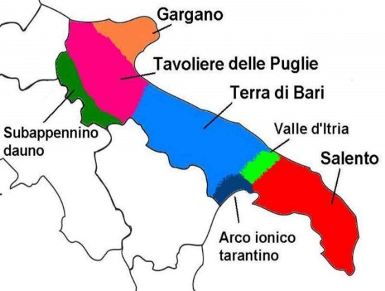 Puglia,Salento,Gargano,Valle d'Itria,Costa Ionica,Bari